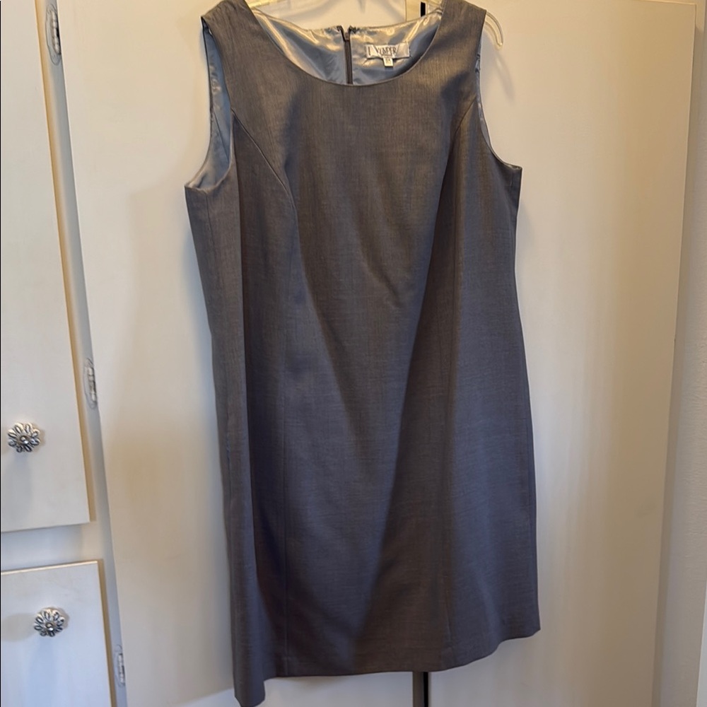 Kasper Black Sheath Dress for Work